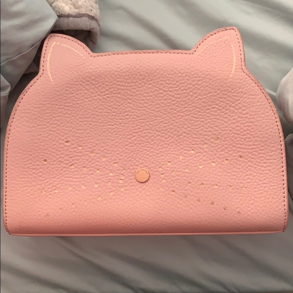 NWOT Ted Baker Pink Cat Purse